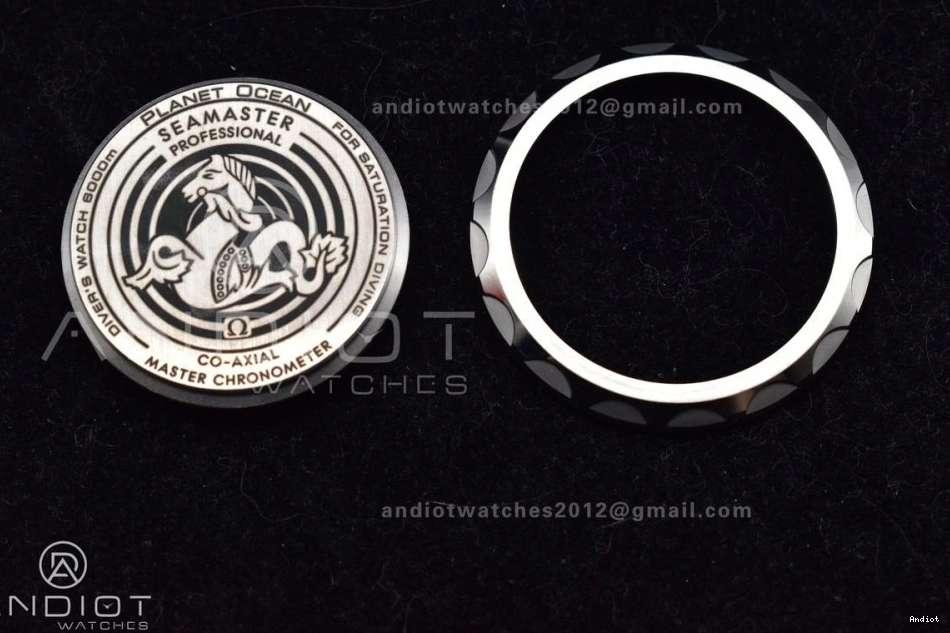 Bezel 6000M Seamaster 1:1 Strap Best Deep Rubber Gray Ultra Ceramic Black A2824 on Orange Edition Dial SS TF 1228